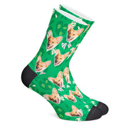 twodogs.ch-Personalisierte "Monstera Pflanze" Socken