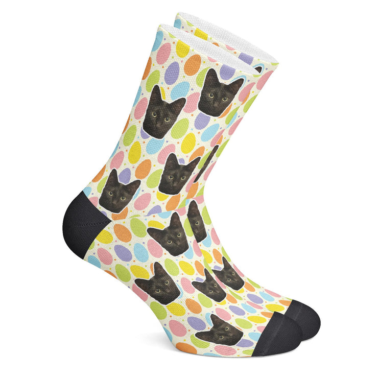 twodogs.ch-Personalisierte "Ostereier" Socken