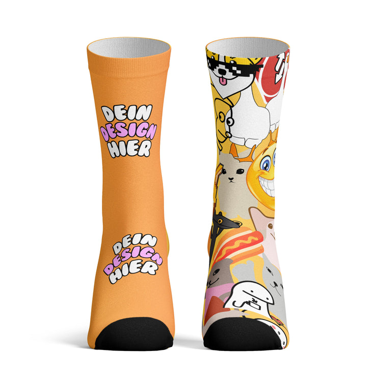 twodogs.ch-Personalisierte Socken - selber gestalten!